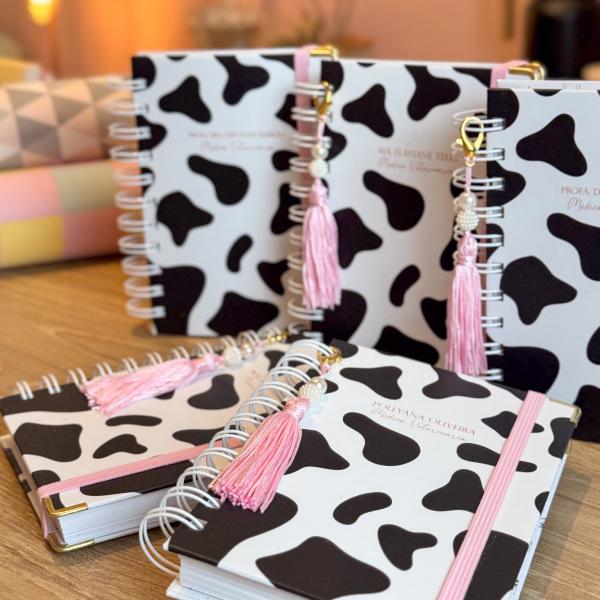 Mini Caderno A6 - Vaquinha