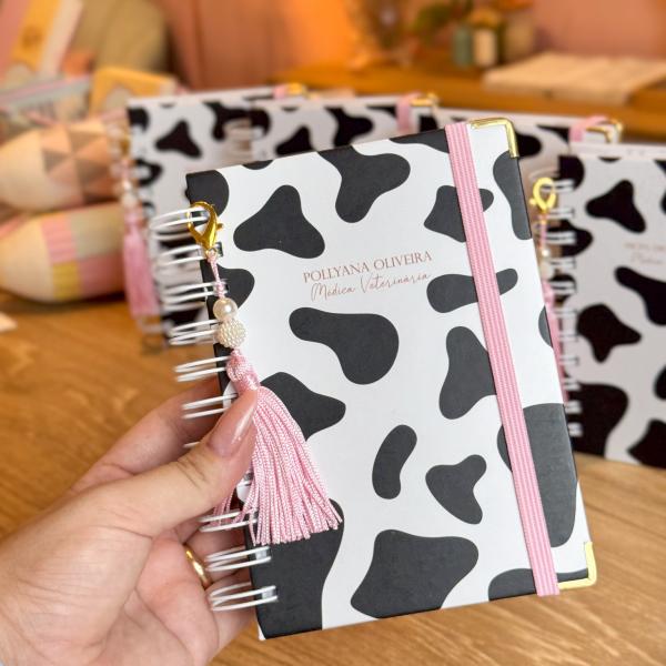 Mini Caderno A6 - Vaquinha