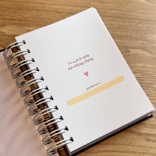 Mini Caderno A6 - Vaquinha