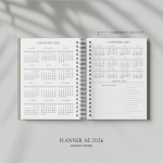 Planner diário neutro