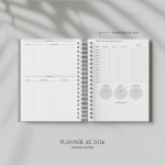 Planner diário neutro