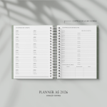 Planner diário neutro