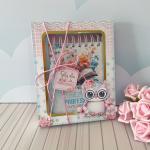 Bloco A6 com caixinha e caneta