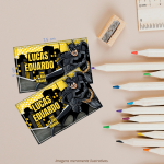 Etiqueta Escolar 5x7,5cm