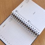 Agenda personalizada datada ou permanente A5