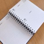 Agenda personalizada datada ou permanente A5