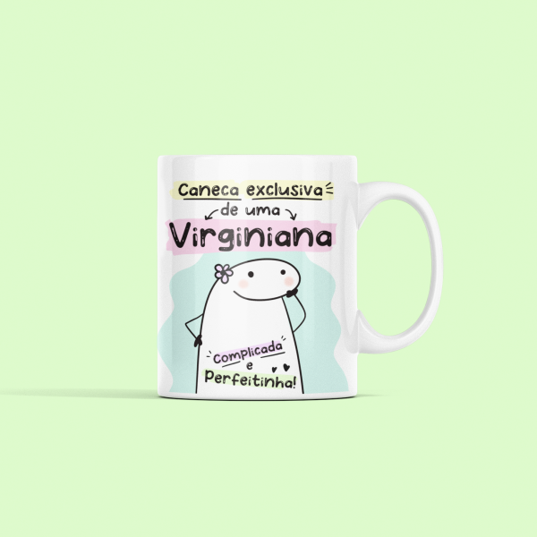 Caneca Exclusiva de uma Virginiana