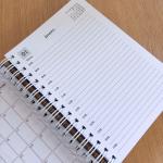 Agenda personalizada datada ou permanente A5