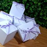 Caixa branca de papel - 10 unidades