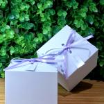 Caixa branca de papel - 10 unidades