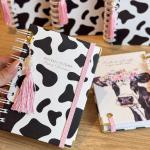 Mini Caderno A6 - Vaquinha