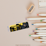 Etiqueta Escolar 1,5x5cm