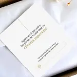 Card Obrigada Thank You 30 unidades | Preto