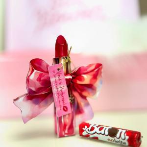 Batom com chocolate Dia da Mulher