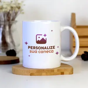 Caneca Personalizada - 3 unidades ou mais (PROMOÇÃO)