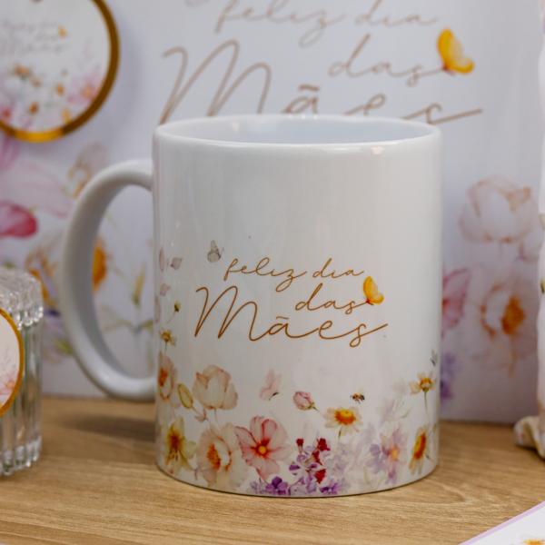 Caneca Porcelana - Dia das Mães