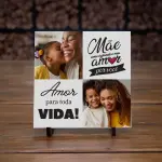 Azulejo Personalizado Fotos e Frases - 15x15cm