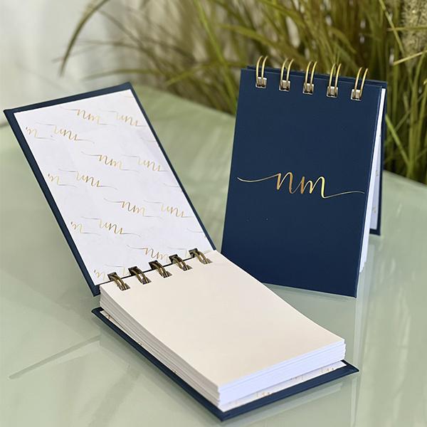 Bloquinho personalizado 10x7cm | 120 folhas