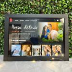 Quadro Netflix A4 - Acetato