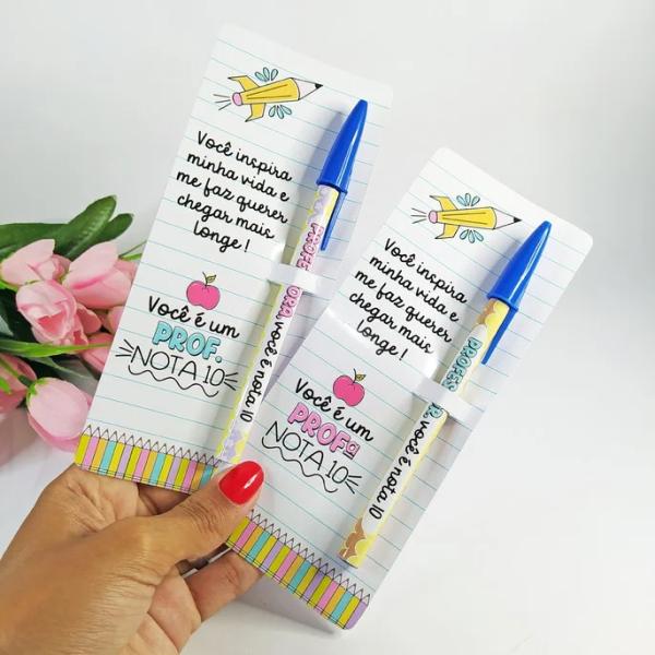 Caneta Personalizada + Card
