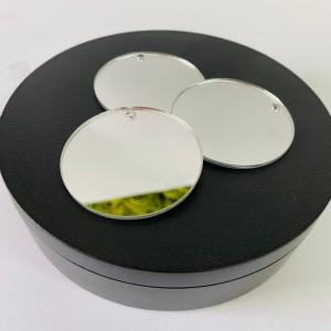 Chaveiro espelho acrílico personalizado 5cm