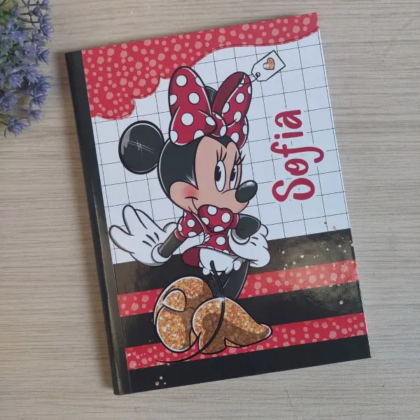 Capa personalizada para caderno (somente capa)