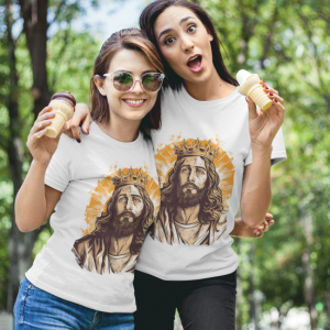 Camisa branca - Jesus