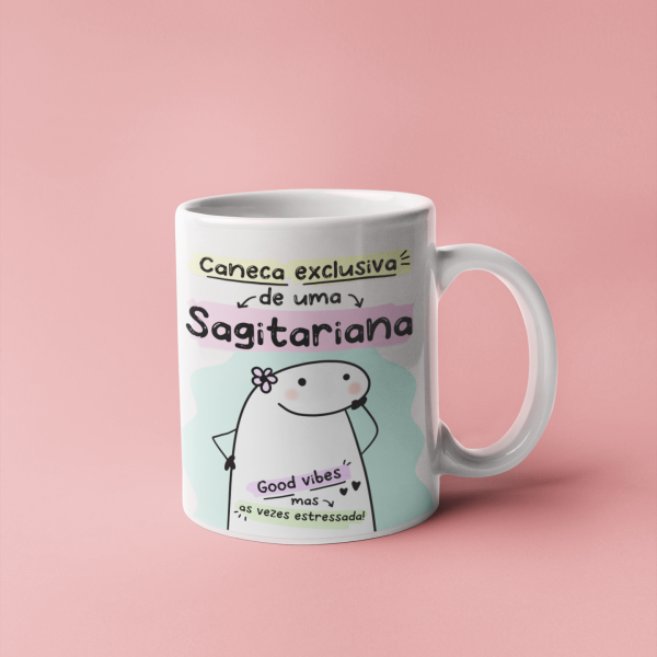 Caneca Exclusiva de uma Sagitariana