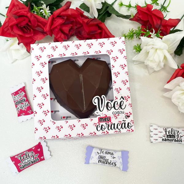 Caixa para chocolate | Formato Coração