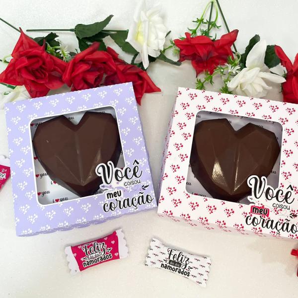 Caixa para chocolate | Formato Coração