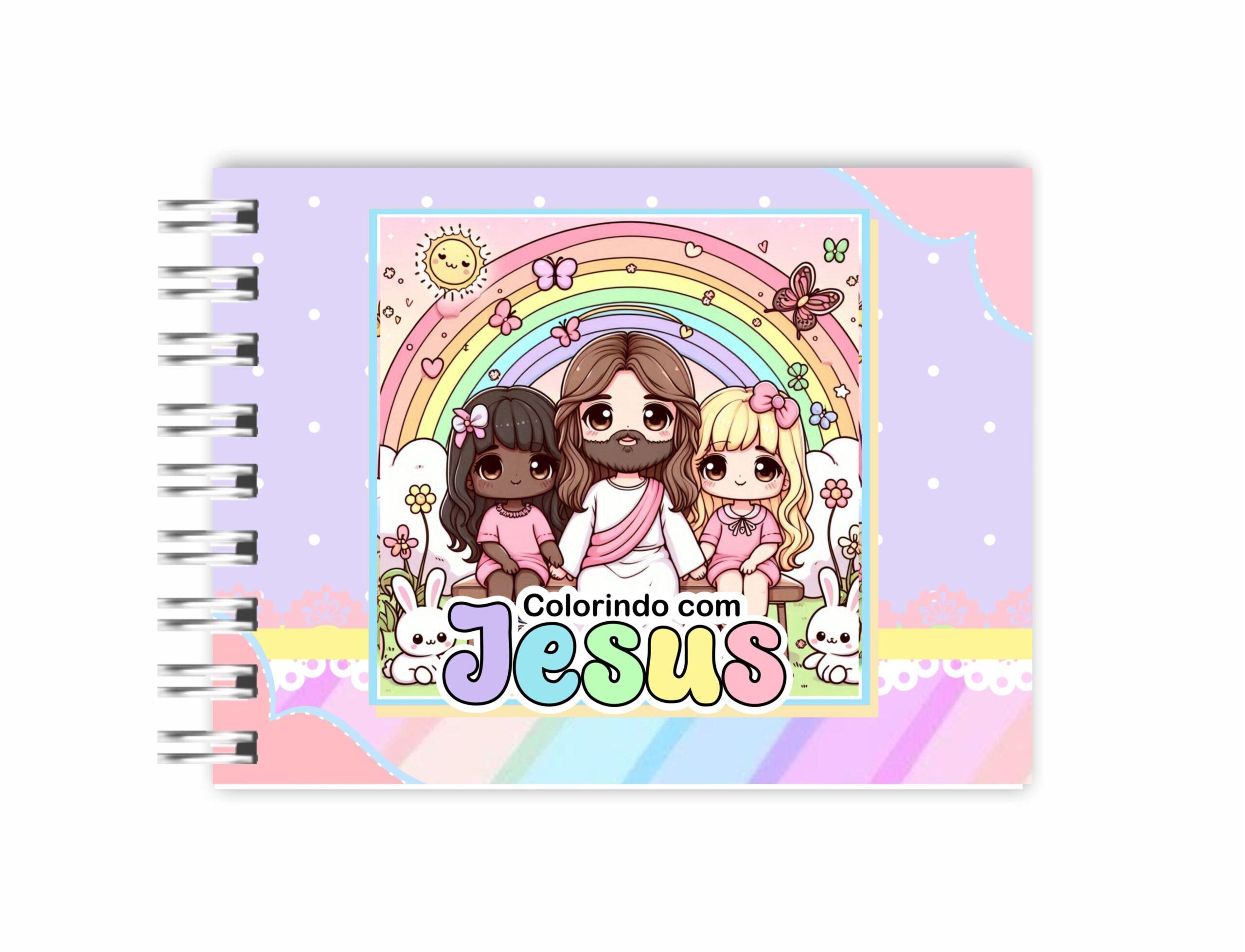 Livro de Colorir Cristão - Menina