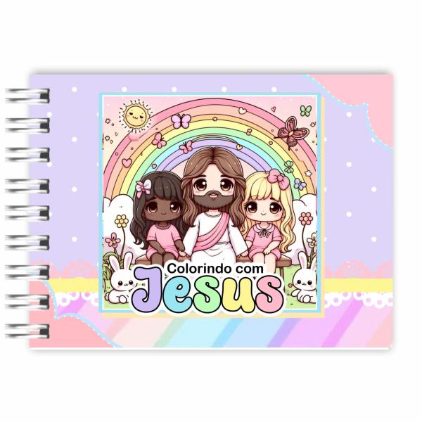 Livro de Colorir Cristão - Menina