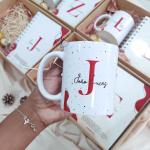 Kit Presente Personalizado |Caneca + Agenda Permanente