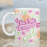 Caneca Porcelana - Mulheres de cada mês