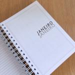 Agenda personalizada datada ou permanente A5