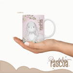Caneca Porcelana | Feliz Páscoa