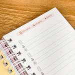 Mini caderno logins e senhas