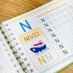 Caligrafia Escrevendo Letrinhas