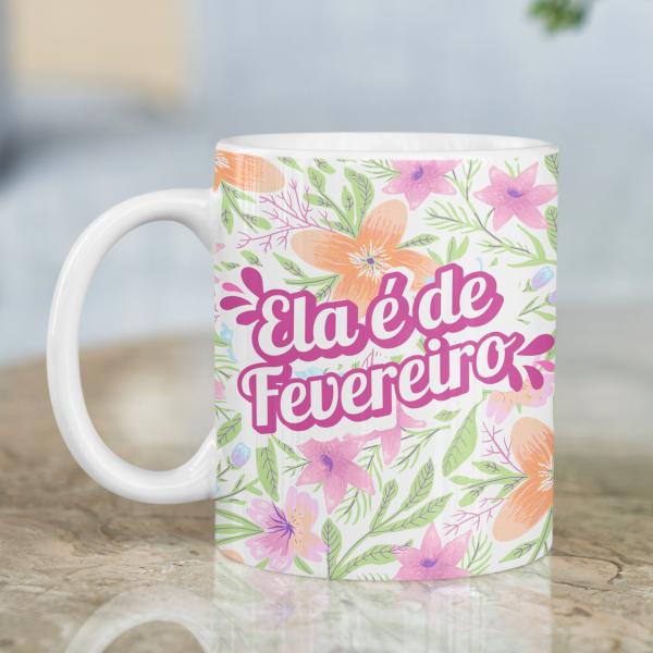 Caneca Porcelana - Mulheres de cada mês