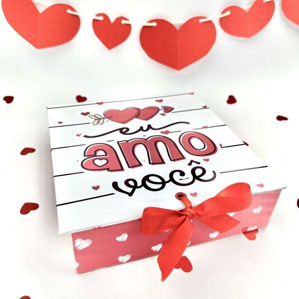 Caixa cartonada  "Eu amo amar você" | Dia dos Namorados