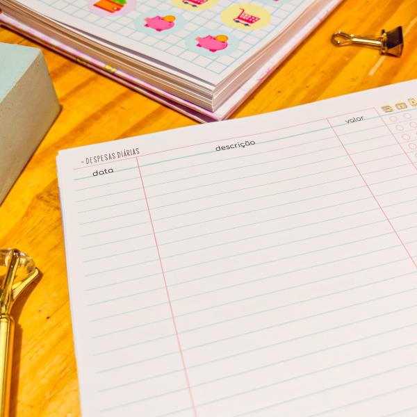 Planner Financeiro | 14x14cm