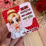 Card + brinco (Dia da Mulher) - 50 unidades