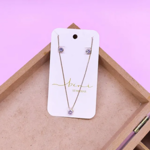 Tag Bijuterias Personalizada Premium 5x8cm