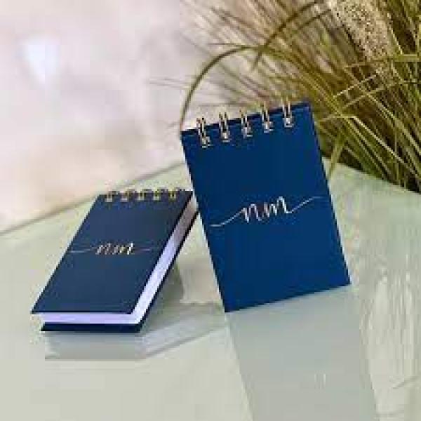 Bloquinho personalizado 10x7cm | 120 folhas