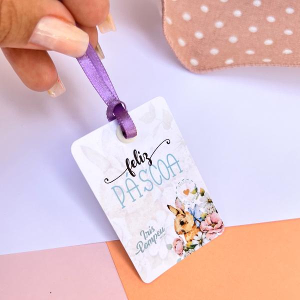 Tag Páscoa 4x3cm | 40 unidades