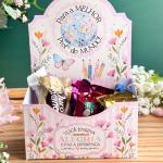 Caixa envelope (pequena) + 3 unidades bombom