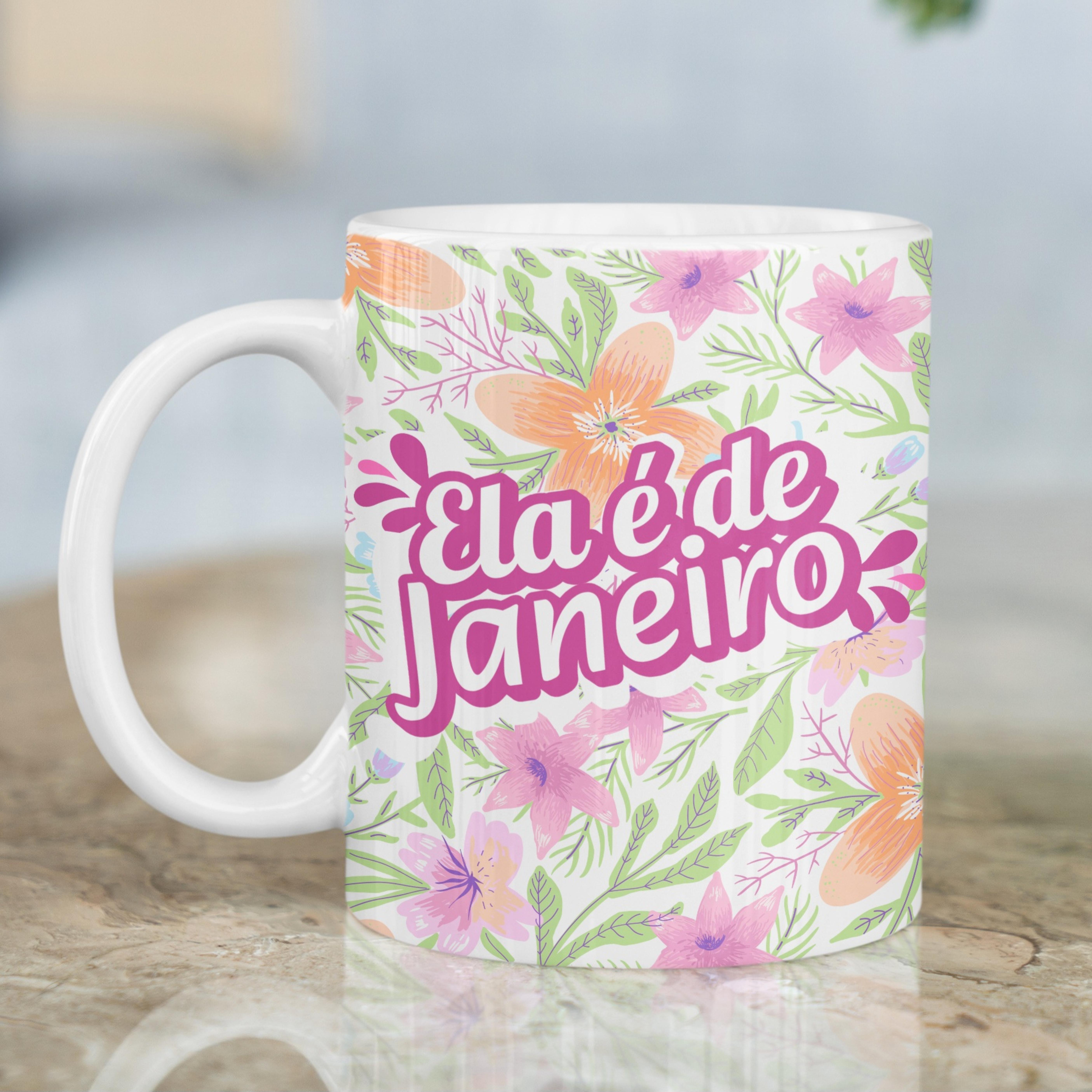Caneca Porcelana Mulheres de cada mês