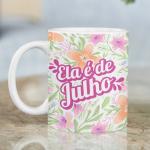Caneca Porcelana - Mulheres de cada mês
