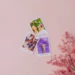 Mini polaroide com imã - A8 (5,2 x 7,4)
