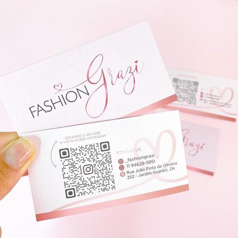 Cartão De Visita | 9x5 cm - 100 unidades